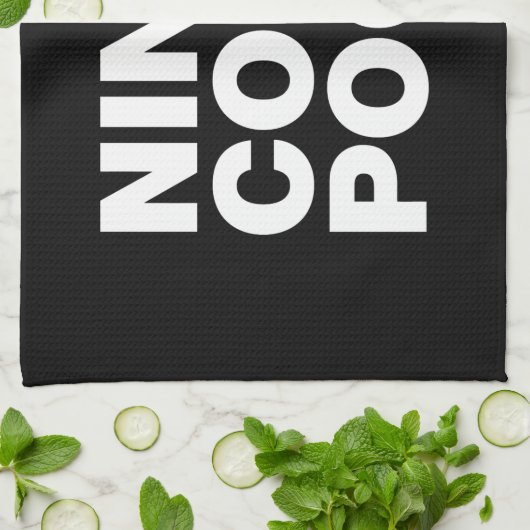 NIN & COM & KACK. GESCHIRRTUCH (Gefaltet)