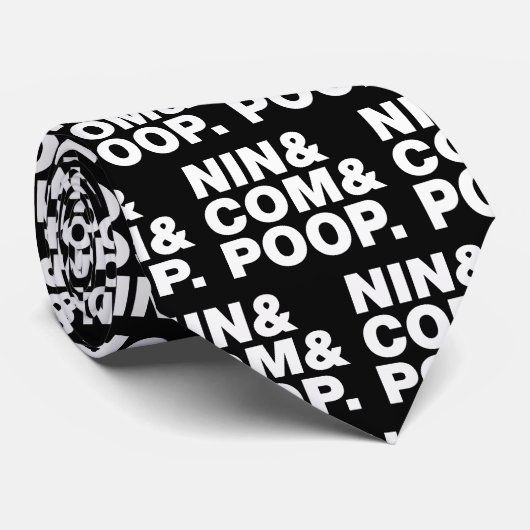 NIN & COM & KACK. KRAWATTE (Gerollt)