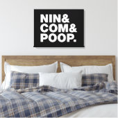 NIN & COM & KACK. LEINWANDDRUCK (Insitu (Schlafzimmer))