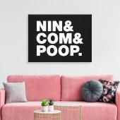NIN & COM & KACK. LEINWANDDRUCK (Insitu (Wohnzimmer))