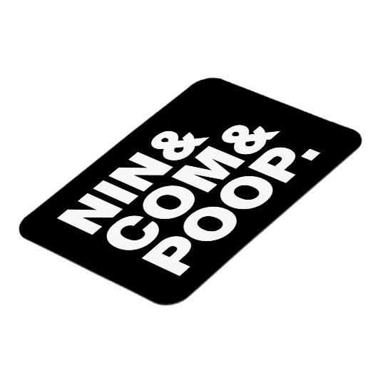 NIN & COM & KACK. MAGNET (Linke Seite)