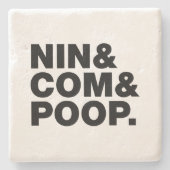 NIN & COM & KACK. STEINUNTERSETZER (Vorderseite)