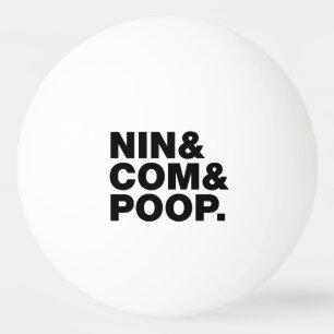 NIN & COM & KACK. TISCHTENNISBALL