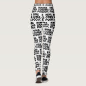 NIN U. COM U. POOP. LEGGINGS (Rückseite)