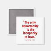 Nin zur Abnormalität Magnet (Vorderseite/Rückseite)