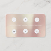 Nina 2 Treuekarte 6 Schönheitspflege Rose Pink Gol (Rückseite)