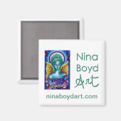 Nina Boyd Art Magnet (PRIVATE) (Vorderseite/Rückseite)