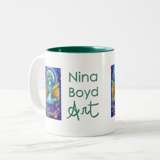 Nina Boyd Art Tasse (mit Bild) (Vorderseite Links)