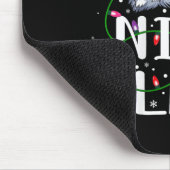 Nina Claus Weihnachts-Weihnachtsmannmütze Matching Mousepad (Ecke)