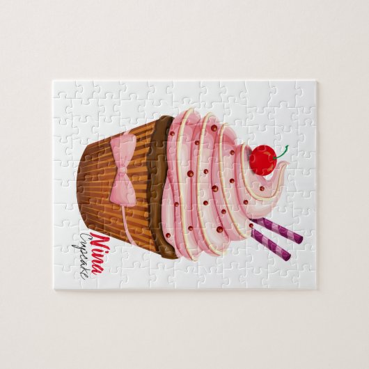 Nina Cupcake Puzzle (Horizontal)