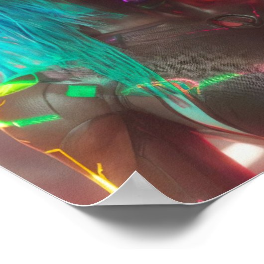 Nina: Der Cyborg-Krieger Poster (Ecke)