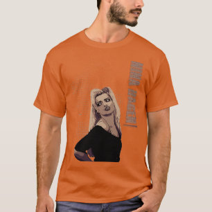 Nina Hagen Braun Vintage retro T-Shirt