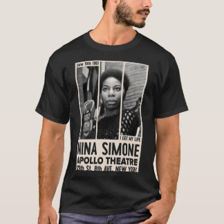 Nina-Jazz-Konzerposter-Mädchen T-Shirt