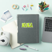 Nina Name Kiwi Design Aufkleber Sticker (iPad Hülle)