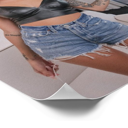 Nina Pink Poster (Ecke)