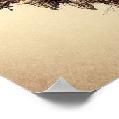 Nina - Pinta - Santa Maria - Christoph Kolumbus Poster (Ecke)