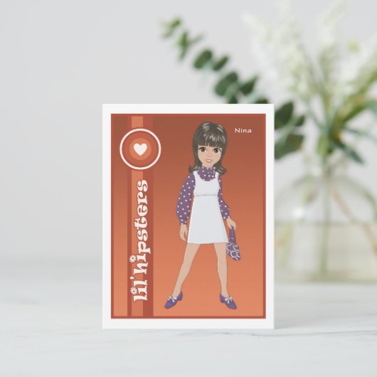 Nina Postkarte (Stehend Vorderseite)