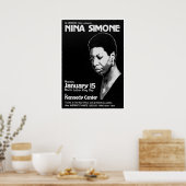 Nina Simone Jazz Live Concert Poster (Küche)