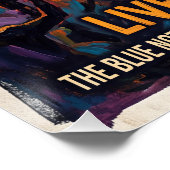 Nina Simone Live Poster (Ecke)