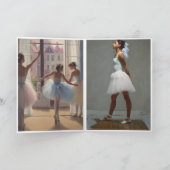 Niña soniando que es un bailarina karte (Innenseite)