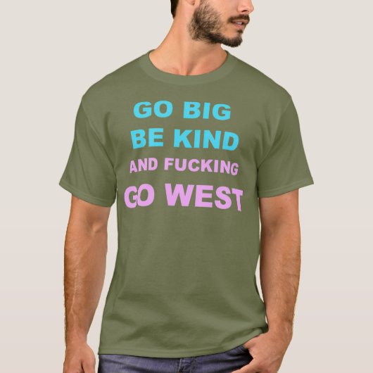 Nina West Go West Tee Shirt RPDR Drag Queen (Vorderseite)