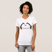 Ninakupenda Giraffen-Shirt T-Shirt (Vorne ganz)
