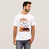 Nina's Little Pumpkins Red Truck Herbst T-Shirt (Vorne ganz)
