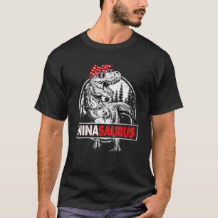 Ninasaurus Rex Dinosaurier Nina Saurus Muttertag T-Shirt
