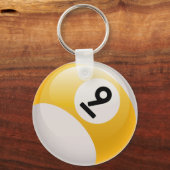 NINE BALL SCHLÜSSELANHÄNGER (Vorderseite)