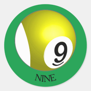Nine Ball Sticker