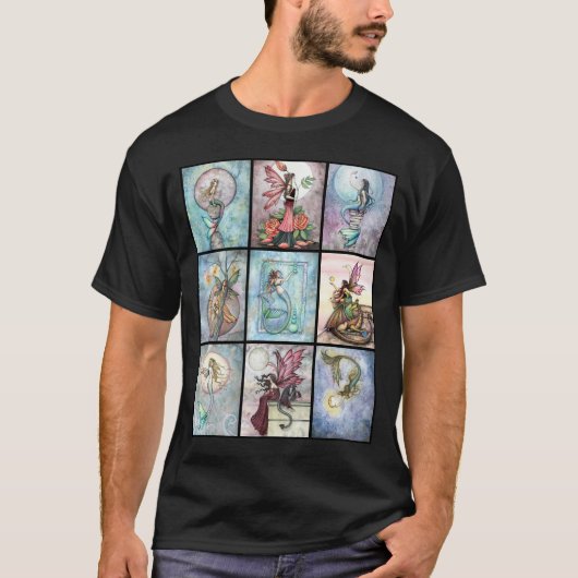 Nine Fairy Mermaid T - Shirt (Vorderseite)