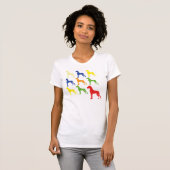 Nine Great Danes T-Shirt (Vorne ganz)