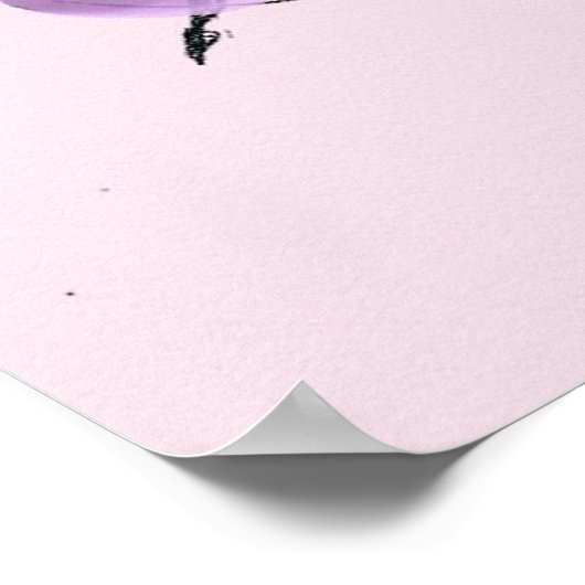 "Nine Ladys Dancing" Poster (Ecke)