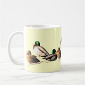 Nine Mallard Ducks Kaffeetasse (Links)