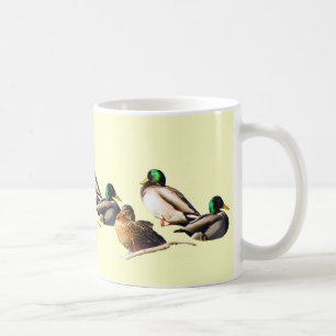 Nine Mallard Ducks Kaffeetasse