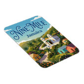 Nine Mile Jamaika Magnet (Rechte Seite)