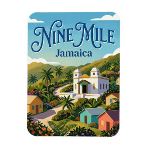 Nine Mile Jamaika Magnet