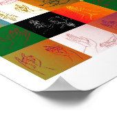 Nine Mudras Poster B (Ecke)