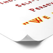 Nine Noble Virtues Poster (Ecke)