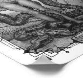 Nine of Pentacles (Sm) by R. Mahoney Poster (Ecke)