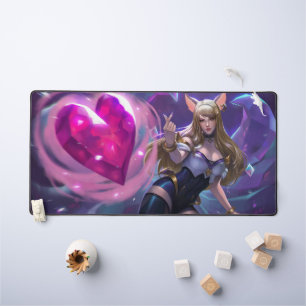 Nine Schwanz Fox Desk   Maßgeschneiderte Schreibti Schreibtischunterlage