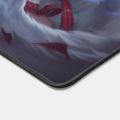 Nine Schwanz Fox Desk | Maßgeschneiderte Schreibti Schreibtischunterlage (Ecke)