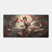 Nine Schwanz Fox Desk | Maßgeschneiderte Schreibti Schreibtischunterlage (Vorderseite)