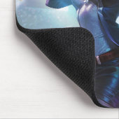 Nine Schwanz Fox Mousepad | Benutzerdefinierbares (Ecke)