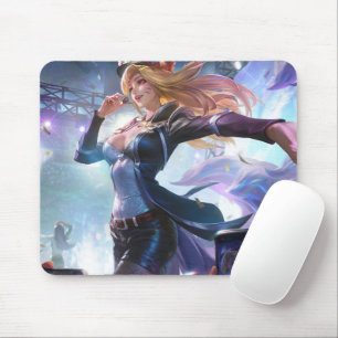 Nine Schwanz Fox Mousepad   Benutzerdefinierbares 