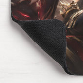 Nine Schwanz Fox Mousepad | Benutzerdefinierbares  (Ecke)