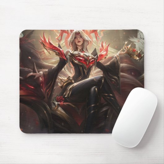 Nine Schwanz Fox Mousepad | Benutzerdefinierbares  (Mit Mouse)