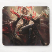Nine Schwanz Fox Mousepad | Benutzerdefinierbares  (Vorne)