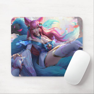 Nine Schwanz Fox Mousepad   Benutzerdefinierbares 
