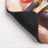 Nine Schwanz Fox Mousepad | Benutzerdefinierbares  (Ecke)